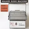 Commercial Sushi Roll Maker Sushi Making Machine Food Grade Material Sushi Forming Maker Sushi Roller Round Square Shape