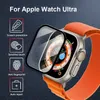 TPU PMMA 360 حامي شاشة بملئة حالة واقية من فيلم الزجاج المقسّر لـ Apple IWatch 6 7 8 9 38mm 42 مم 40 مم 44 مم 41 مم 49 مم 49 ملم