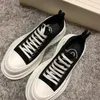 Låg topp kvinnor casual canvas sneakers snörning gummi sulor non slip män plattform canvas casual skor storlek36-40