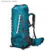 Outdoor Bags Camping Hiking Backpacks 80L Lifting bracket Outdoor Bag Backpack Nylon superlight Sport Travel Bag Aluminum alloy waterproof Q231130