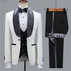 Ternos masculinos blazers jaqueta floral terno masculino fino ajuste casamento smoking azul marinho veludo lapela noivo ternos de festa venha homme melhor homem blazerl231130