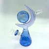 Heady Unique Glass Beaker Bongs Matrix Perc Hookahs Showhead Percolator Thick Oil Dab Rigs 14mm Female Joint with Bowl Water Pipes Günstigstes