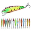 HENGJIA 105pcs Minnow Iscas De Pesca 14 5 CM 17 6G 145mm 5 7 polegada 0 62 OZ iscas Manivela iscas de água doce swimbait294G