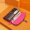 5A Luxurys Designer wallets Wholesale Lady Multicolor Coin Purse short Wallet Colourful Cards Holders Original Box Women Classic with box Bag