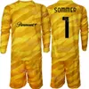 Clube Equipe Manga Longa Goleiro Futebol 24 Andre Onana Jerseys Set GK 1 Samir Handanovic Yann Sommer 12 Julio Cesar Walter Zenga Camisa de Futebol Kits Homem Juventude GuoMi