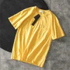 2023 Новая мужская футболка Классическая модная модная футболка с коротким рукавом