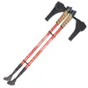 Skistokken 2 stuks Wandelstokken Anti-shock Trekkingstokken Nordic Walking Cane Aluminium Telescopisch Camping Wandelstokken Krukken 231124