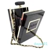 elegant for women Famous Acrylic Perfume Bottles Shape Chain Clutch Evening Women Clutches Perspex date night purse