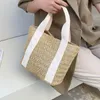 Abendtaschen Bohemian Straw Bag Tote Damen Handtaschen Sommer Small Woven Für 2023 Shopper Geldbörsen Rattan Beach Female Clutch Ins