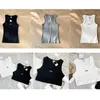 Designer Women Knits Luxury Tshirts uppgraderad version All-Match Tees Ice Silk Tops T Shirts Summer Sleeveless Woman Tees Vest Short Shirt Lady Slim Sexy Slimming Vests