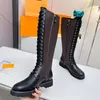 Designer Boots Paris Luxury Brand Boot Echte lederen enkel laarsjes vrouw korte laars sneakers trainers slipper sandalen in 1978 S510 05