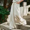 Etniska kläder 2023 Summer Spinning Cotton Linen Pants Chinese Traditionell stil Bottoms Vintage Zen Trousers Casual Wide Ben for Women