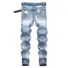 Jeans voor heren Denim Distressed Medium baardeffect Casual modebroek Grote maten Heren Retro Hip Hop Party Street Large 40 42 231129