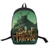 Sac à dos Sea Of Thieves 16 pouces, sacs d'école pour étudiants, sac à livres imprimé, imperméable, pour adolescents, garçons et filles, 274c