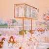 Akryl Crystal Table Centerpiece Wedding Decoration Crystal Flower Stands for Wedding Centerpieces 1037