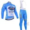 Delko Team Велоспорт трикотаж с длинными рукавами комплекты брюк 2019 для мужчин MTB велосипед дышащая одежда для гоночного велосипеда U403442787
