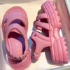 Sandalen Roze Zomer Sport Daddy Dames Dames Schoenen Mode Casual Antislip Platform Strand Sandalias De Mujer