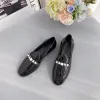 New color designer shoes fashion loafers women loafers ivory black apricot bee shoes classic calfskin shoes casual shoes style leather shoes top factory shoes