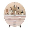 Storage Boxes Makeup Organizer Large Capacity Waterproof And Dustproof Cosmetic Box Desktop Beauty Drawer Bin