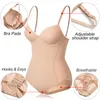 Women's Shapers Women Slimming Bodysuits One-piece Shapewear Tops Tummy Control Body Shaper Seamless Camisole Jumpsuit With Built-in Bra