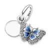 Fahmi Noble et élégant cadenas en forme de coeur double plaque pendentif infini pierre précieuse pendentif femme rose clair fleur de cerisier pendentif