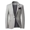 Costumes pour hommes Blazers Mode Casual Hommes Blazer Coton Slim Corée Style Costume Masculino Mâle Veste Vêtements Taille S4XL 231129