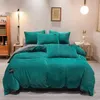 Conjuntos de cama Magic Velvet Quilt Duvet Cover Bedding Set Winter Warm Engrosse Bed Quilt Cover Snow Double Bed Set Twin Queen King Duvet Cover 231129