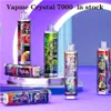 2023 Hurtownia Najlepsze palenie Randm jednorazowe 15 ml Randm Tornado 9K/7K Puffs Electronic Vape E-Cig Vapes Cena Factory Vapme Crystal 7000puffs