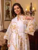 Vêtements ethniques Ramadan musulman caftan Abaya Robe femmes dubaï Abayas luxe Robe de soirée élégante fête africaine Maxi Robe Djellaba Femme