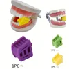 3 pièces accessoire de bouche dentaire, bloc de morsure dentaire en silicone, blocs de morsure orthodontiques, accessoires de dentisterie, ouvre-bouche d'accessoire de bouche, outils de soins bucco-dentaires pour dentistes