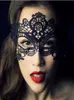 Urocza koronkowa maska ​​Halloween maskarada wenecka impreza pół twarzy maska ​​lilia kobieta lady sexy maska ​​cosplay fantazyjne ślub świąteczny DICO8206229