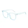 Solglasögon 2023 Glasögon Fram Barn anti-Blue Light for Kids Student Eglasses Child Goggle Cute Pink