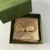 Женские круглые простые серьги-кольца для женщин, дизайнерские серьги, брендовые золотые серьги-гвоздики, роскошные жемчужные серьги2900