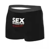 Underpants Sex Instructor Underwear Male Sexy Printed Custom Boxer Shorts Panties Briefs Breathable