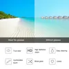 サングラスファッションレトロな大きなミラーレンズレンズアンチグレアアイウェアシェードを運転するためのキャンプ釣り