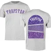 Футболкановый летний модный бренд-дизайнер Trapstar футболки с коротким рукавом с круглым вырезом Уличная одежда белая черная рубашка в стиле хип-хоп женская футболка
