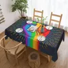Table Cloth Equal Love Lgbtq Sign Desk Birthday Tablecloth