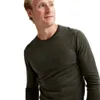 Men's Thermal Underwear Men Merino Wool Base Layer Top Merino Thermal Underwear Lightweight Classic Crew Long Sleeve Shirt Sports Breathable Quick Dry 231130