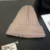 Charm designer hattar mens och kvinnor beanie faller vinter termisk stickad hatt skidmärke motorhuven mode hög kvalitet rutig stickad hatt skalle hatt lyxig varm mössa