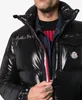 64wv Parkas de plumón para hombre Chaqueta de plumón con capucha estilo cinta clásica con etiqueta gruesa y cálida en el pecho y chip antifalsificación NFC para una gran esponjosidad