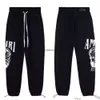 Designers Casual Pant Mens Byxor Sweatpants Amires High Street Ins Trendy BR Pure Cotton Sports Pants Mens Spring Autumn Thin Fit Löst dragskobundna fötter Versa Versa