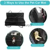 Housses de siège de voiture pour chien, protection pour animaux de compagnie, couverture de voyage pour chats, produits avec fermeture éclair pour animaux de compagnie, Bagvaiduryd