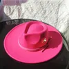 Berets Men's Fedora Hat Jazz dżentelmen angielski akcesoria skórzane luksusowy krawędź damska