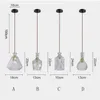 Pendant Lamps Modern Minimalist Retro Wine Bottle Chandelier Bar/Cafe Lamp Single Glass Decoration Indoorr Lighting E27