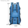 Outdoor Bags Climbing Backpack 50L Outdoor Camping Backpack Cycling Travel Bag Waterproof Mountaineering Hiking Backpacks Mol Sport Bag Q231130