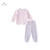 Pajamas Dave Bella Children's Girl's Boy's Pajamas Suit Autumn Winter Fashion Casual Cotton Comfortable Two-Piece DB4238268 231129