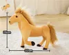 Jouet en peluche poney de simulation de dessin animé de 30 cm