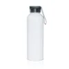 Garrafas de água esportivas de alumínio de sublimação portátil em branco DIY Chaleira 750ML Cor Silicone Sling Copos de alumínio LG27