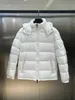 YYJ6 herrparkas 2023 Vinter Golden Classic High Edition Bright Face Hooded Thicked Yixun Samma White Duck Down Coat