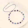 Brin fait à la main en pierre naturelle perles de riz tissé Bracelet pour les femmes conception originale perlée poignet bijoux cadeau de fête